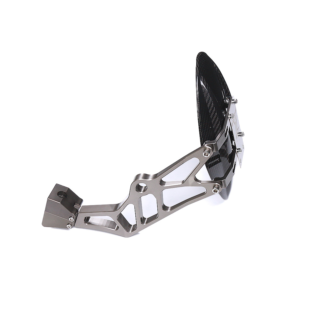 Suitable for Kawasaki Kawasiki Z1000 motorcycle modified carbon fiber backing CNC rear fender/mud shield