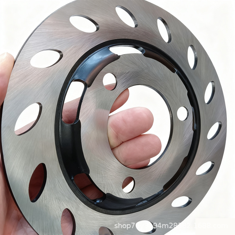 Wind Blade Concave Disc 180*58*3 - Hole Spacing 70 Electric Vehicle Brake Disc Electric Scooter Disc Brake Disc Electric Motorcycle Modification