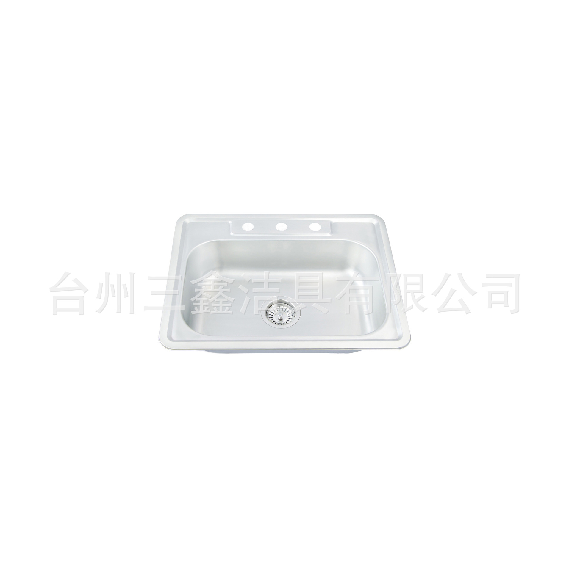 南美33x22英寸单槽不锈钢水槽