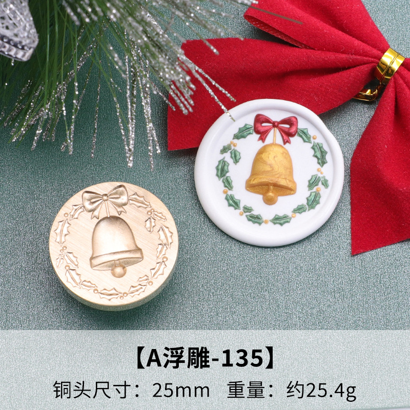 Color europeo pintura de fuego sello cabeza elk muñeco de nieve serie de navidad en relieve tarjeta de felicitación de navidad sobre sellado regalo de víspera de navidad