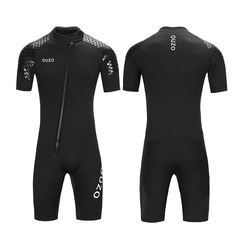 New 3mm wetsuit for men and women short-sleeved shorts wetsuit thickened warm and cold-proof surfing suit jellyfish suit factory