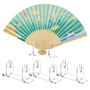 Ancient Style Fan with Invoice Available, Hanfu Women's Folding Fan, Hanfu Accessory, Chinese Fan with Acrylic Stand