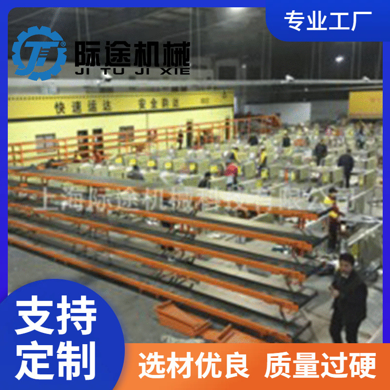 小型环形电动传送带传送机电商快递输送机量身设计