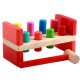 Children's Educational Fun Piling Table Early Education Enlightenment Beating Building Blocks Toys Colorful Wooden Parent-Child Interactive Piling