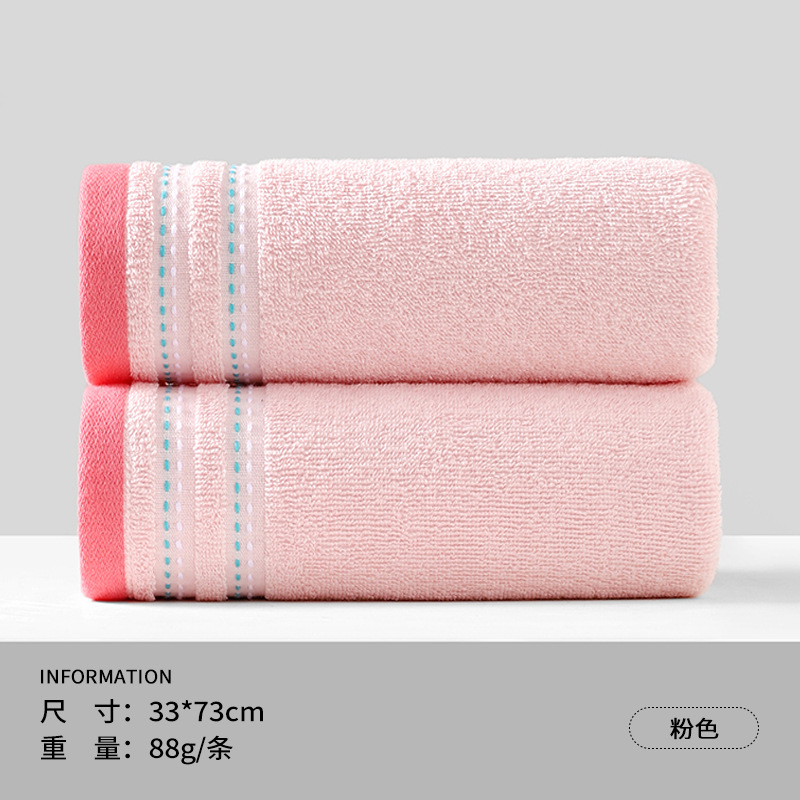 Toallas de algodón puro, tipo A, al por mayor, gruesas, suaves, absorbentes, de poliéster y algodón, toallas faciales para adultos, de secado rápido, para lavarse la cara.