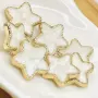 星星珠光金属大理石纹纽扣
