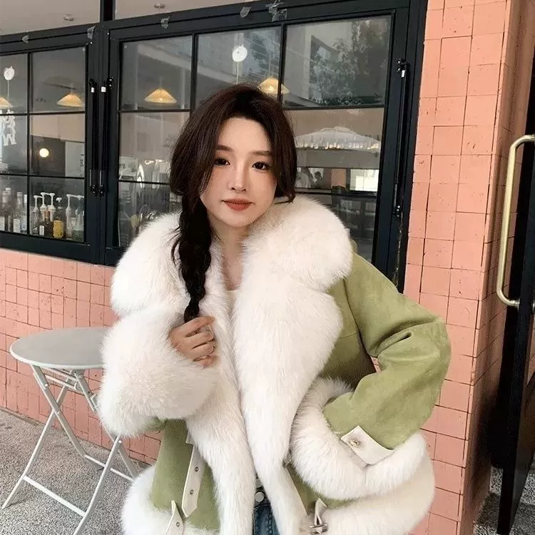 Lightweight winter down jacket, city style