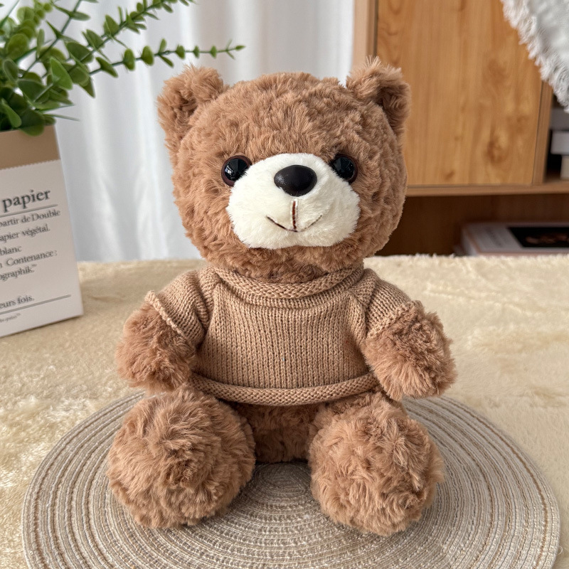 Transfronterizos Teddy Bear muñecas de peluche muñecas de tela regalo de graduación de chicas regalos de eventos logotipo imprimible