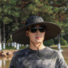 15 cm hat Men's summer big hat fishing hat fisherman hat shading outdoor sun hat cool hat