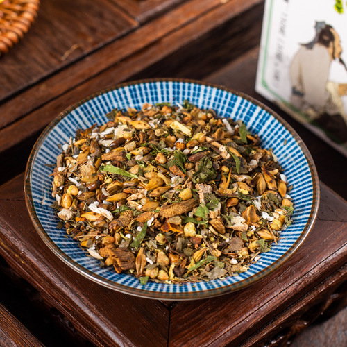 Qingqian Willow Leaf Tea Sanjiang Tea Corn Silk Mulberry Leaf Tea Burdock Polygonatum Polygonatum Tea Bag Source Manufacturer Supports Dropshipping