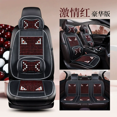 Cool pad — Cushions Wholesale - passion-red-single-piece-with-headrest2rear-row