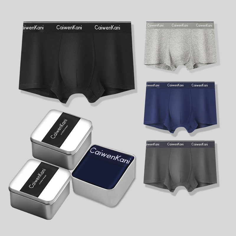 Men's Underwear Boxer Briefs Breathable Cotton Modal Cckν Graphene Thin Shorts Classy Gift Box Men's Underwear Boxer Briefs Breathable Cotton Modal Cckν Graphene Thin Shorts Classy Gift Box