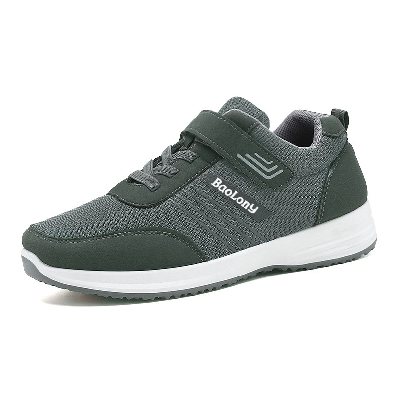 Zapatos para caminar con suela blanda de primavera, nuevos zapatos de viaje para personas de mediana edad y mayores, zapatos para correr transpirables para parejas, zapatos deportivos para personas mayores, zapatos para mamá
