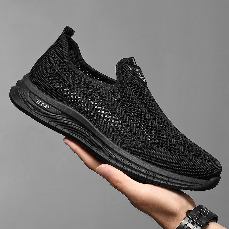 Men's 2024 Spring and Summer New All-match Running Casual Sneakers Lightweight Non-slip Wear-resistant Men's Mesh Shoes Men's 2024 Spring and Summer New All-match Running Casual Sneakers Lightweight Non-slip Wear-resistant Men's Mesh Shoes