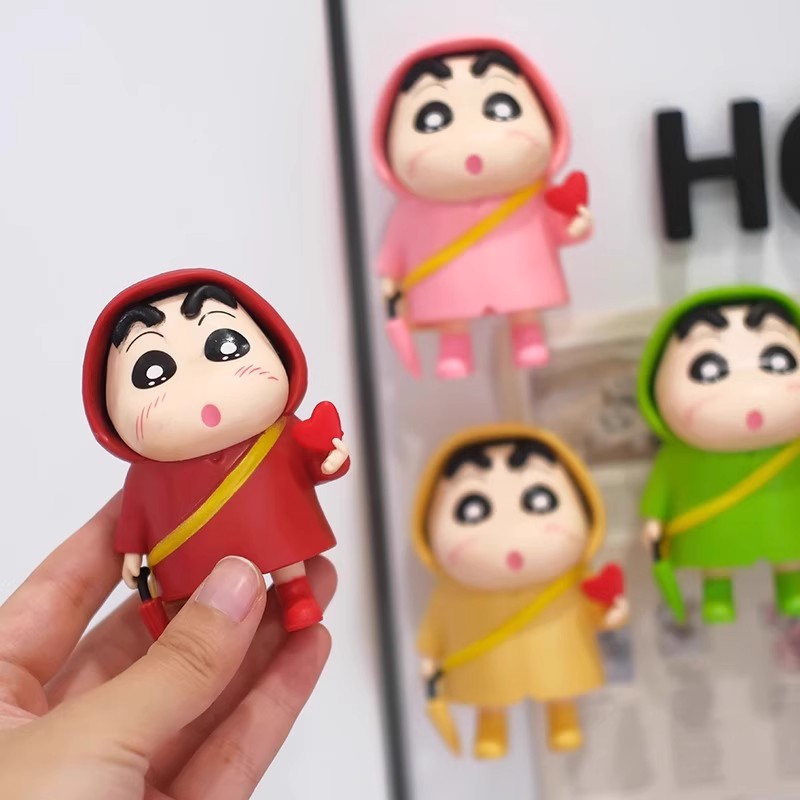 비옷 크레용 신-새로운 장식품 데스크탑 장식 손으로 만든 거실 미니 귀여운 인형 치유 어린이 생일 선물