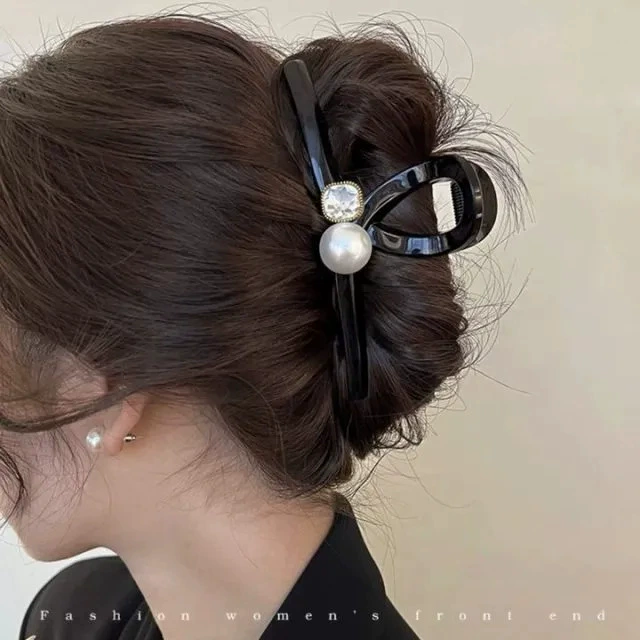 Miumiu, большая акула, ретро-заколка для волос, заколка-краб, высококачественный стиль, стиль Chanel, оптовая продажа