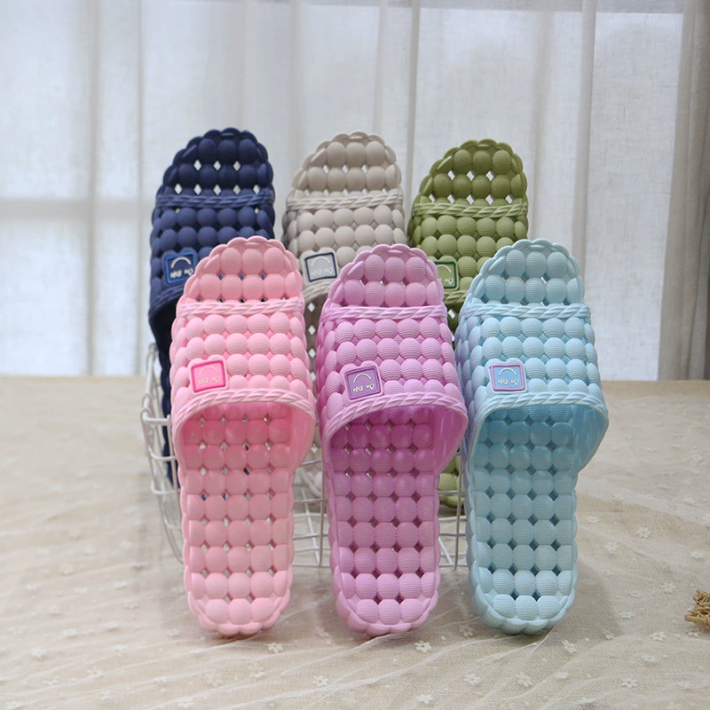 Теплые тапочки для ванной, парные тапочки, тапочки с ажурным смайликом, маленькие виноградные зёрна, цвета конфет, мужская мода