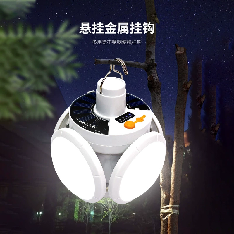 Футбольные LED-туристические светильники, солнечные, для походов