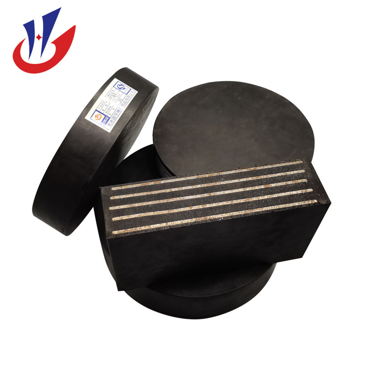 gyzgjz桥梁板式橡胶支座网架减震圆形方形四氟滑板抗震防震