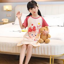 ��ͯ��˯ȹ����ɫ�ļ�����Ů˯��СŮ���д�ͯ��ͨ�B��ȹT��