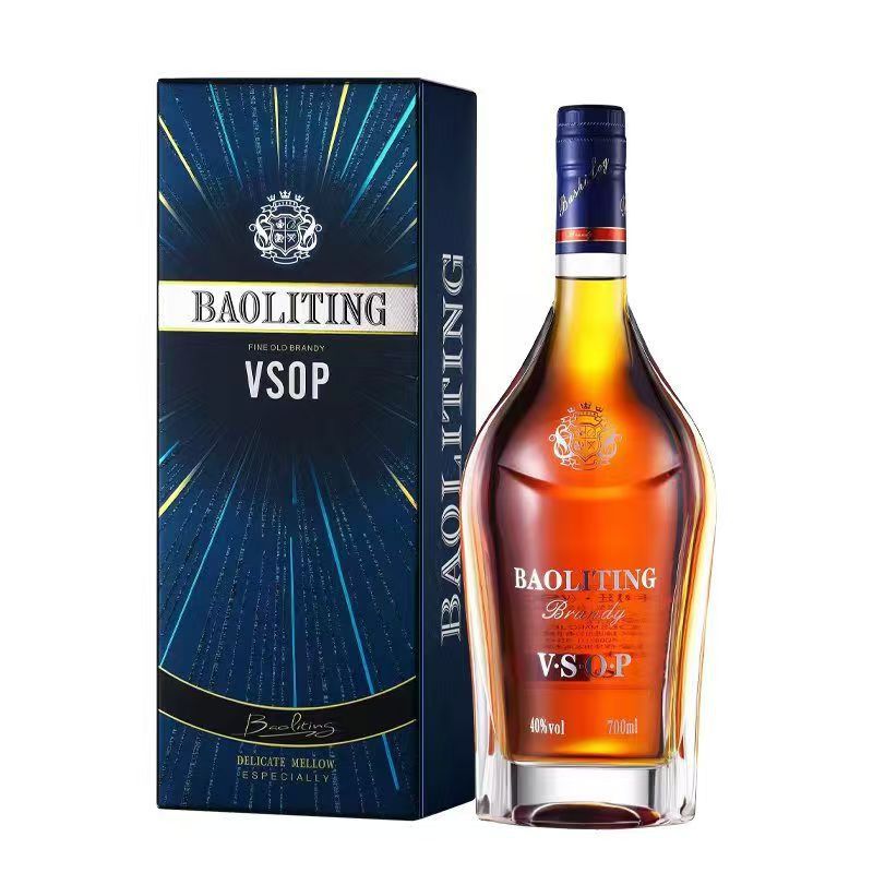 宝利廷vsop洋酒白兰地700ml40度夜场酒吧KTV酒水批发洋酒
