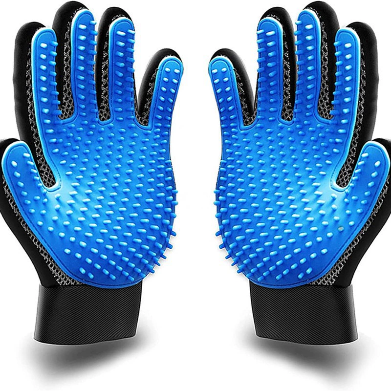 266 гвоздей для чистки домашних животных средство для удаления волос щетка Куска для кошек для купания массажные перчатки для домашних животных Амазонка