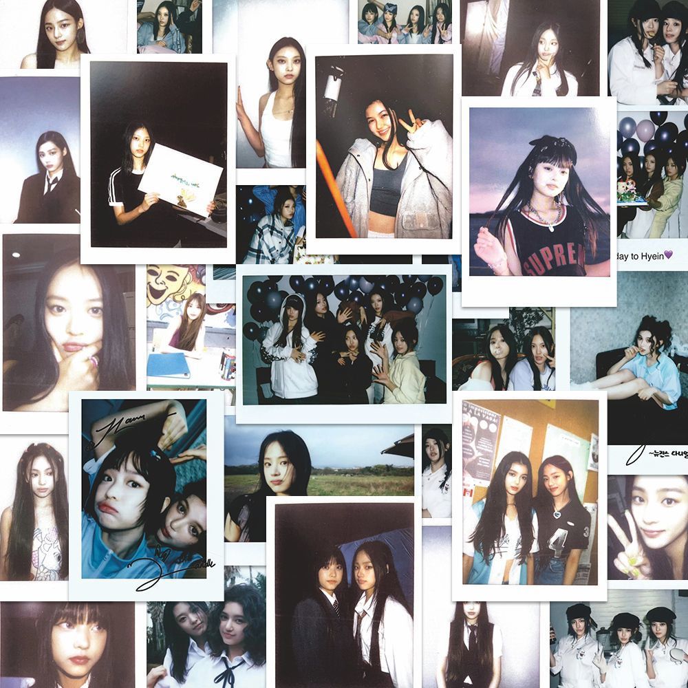 128 pegatinas newjeans estrellas de alto valor visual perimetral creativo DIY decoración pegatinas de pared de escritorio