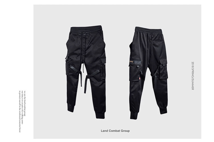 Herren Tactical Cargo Hose Lässige Freizeithose Mit Lockeren Schnitt_voghion.com