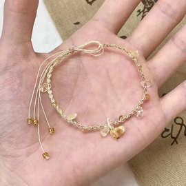 逐秋 . 桂花香手绳秋日绳简约百搭气质手工编织秋意浓桂花手绳