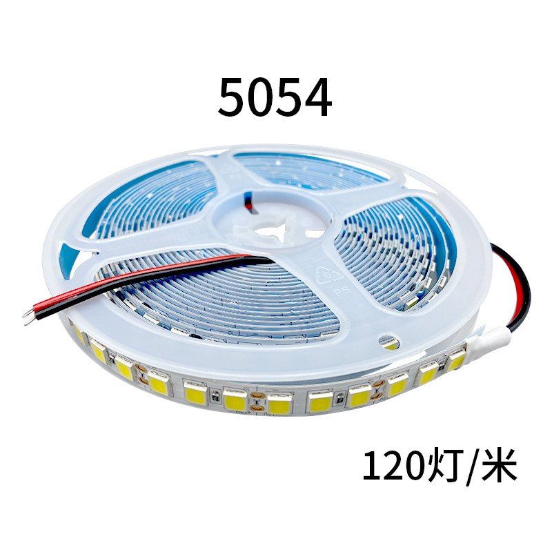Bulk direct sale 12V LED strip lights 5054 high brightness 60 LEDs 120 LEDs low voltage LED soft display counter light bar