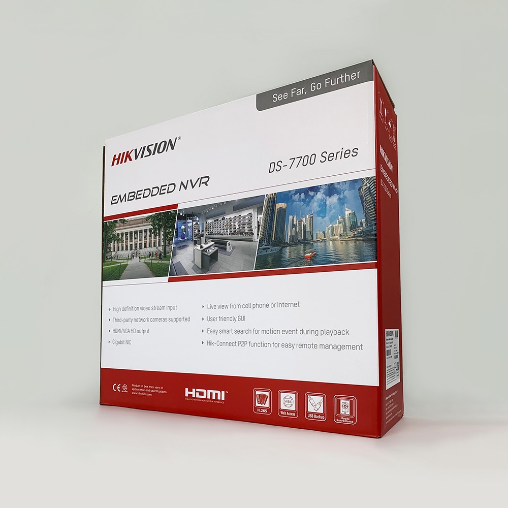 海康原装英文DS-7732NI-K4-16P录像机