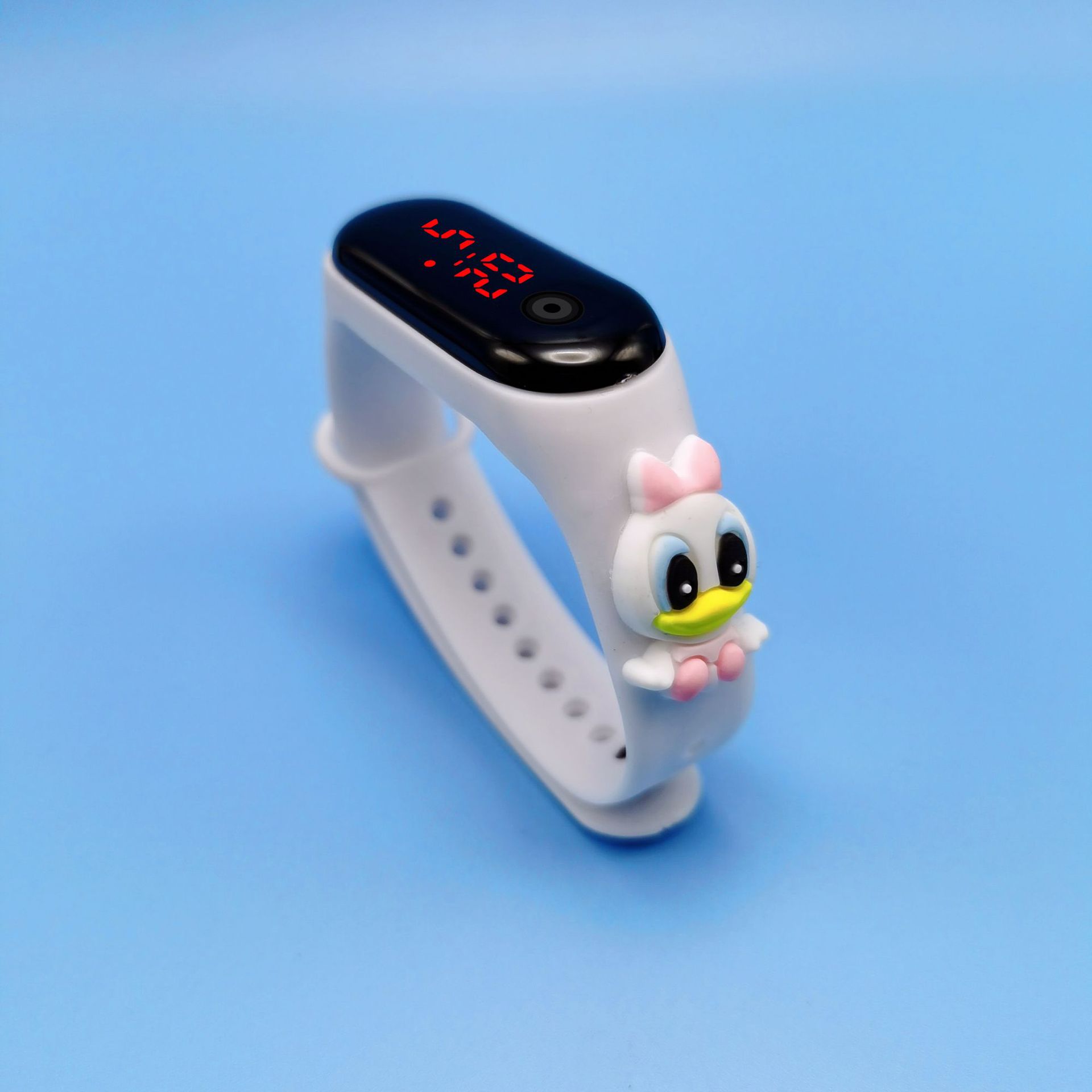 En stock al por mayor M3 reloj de muñeca de luz roja led reloj electrónico creativo estudiante plástico pulsera de dibujos animados niños reloj deportivo