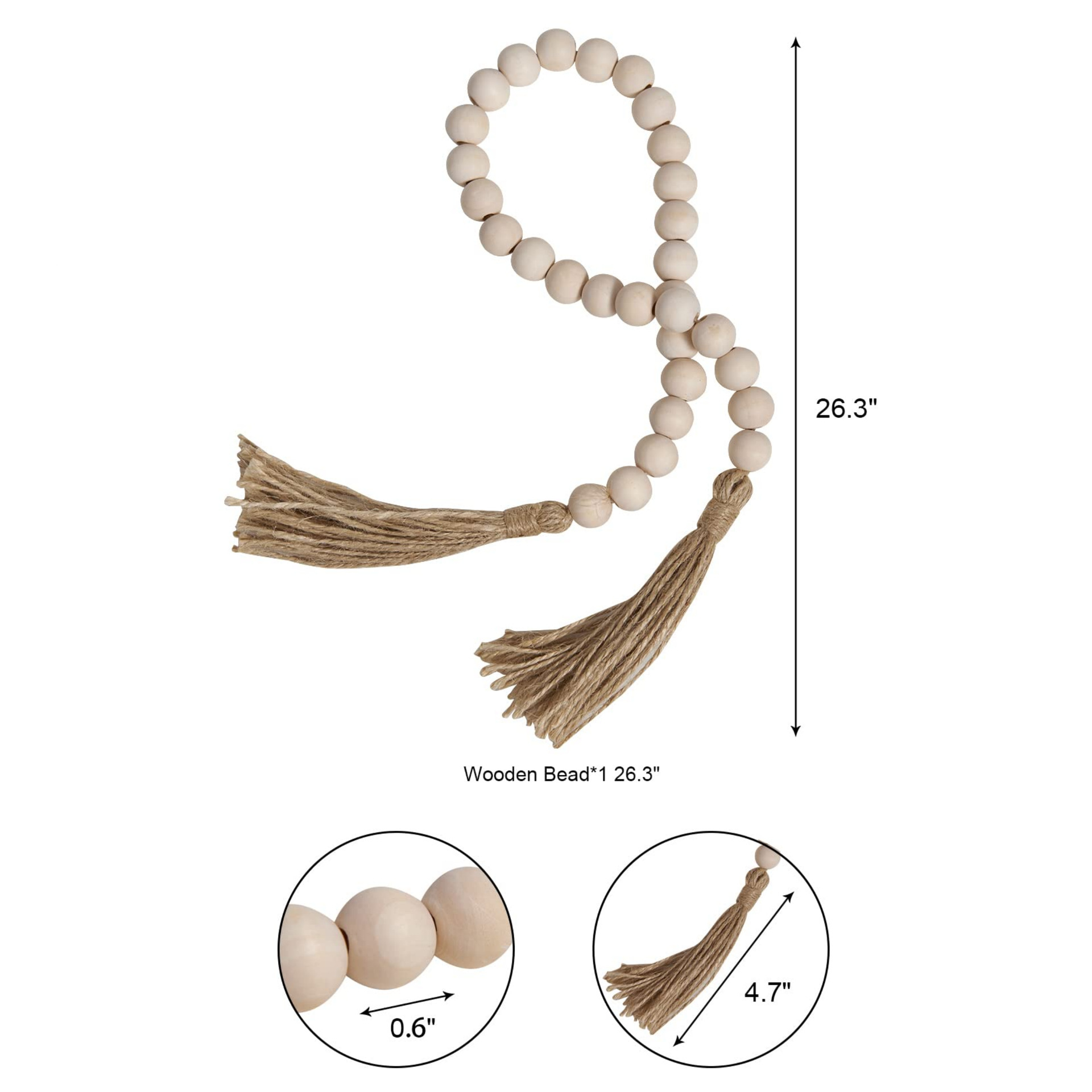 American style wooden countryside white layered tray farmhouse home kitchen decoration desktop craft pendant_voghion.com