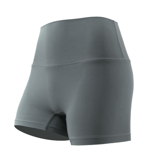 Women's summer yoga shorts, hip-raising, high-waisted, tight-fitting running, fitness and cycling pants, three-point safety pants, sports shorts