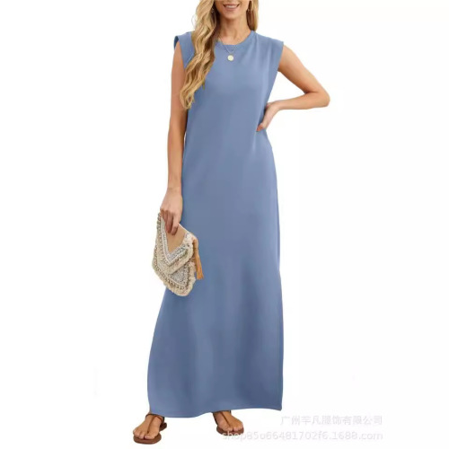 Ladies Summer Casual Loose Long Dress