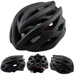 New LED Bike Helmet for Mountain and Road Bikes, Matte Safety Hat for Cross-Border Trade, Innovative Product