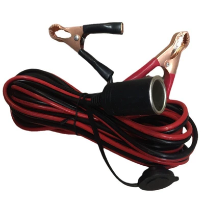 Battery take wire 12V car 24V large truck connection line 5 meters take wire cigarette lighter current limiting car use