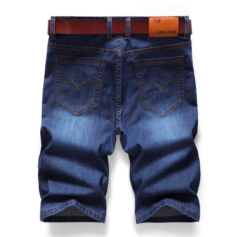 Men's Denim Shorts Light Blue
