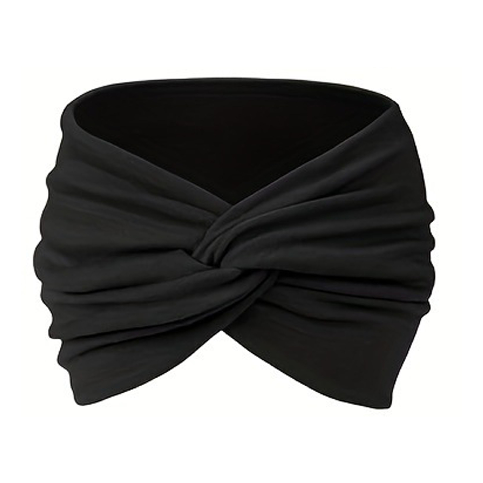 Boheems elastische haarband voor dames brede yoga haaraccessoire_voghion.com