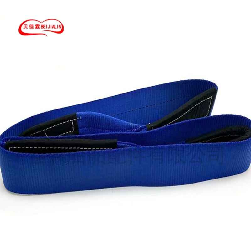 Подъемный ремень, плоская подъемная стропа, промышленная подъемная стропа в форме двойной пряжки, подъемная ведущая стропа