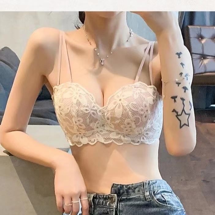 Venta directa de fábrica comercio electrónico transfronterizo Sudeste de Asia Vietnam Tailandia damas sin costuras sujetador de recogida lateral cómodo