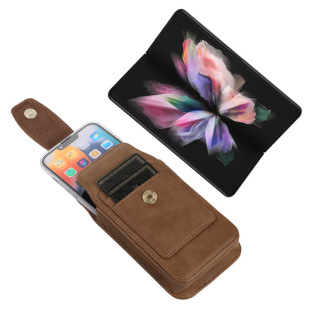 Suitable for Huawei mate x2 folding screen mobile phone bag with belt hanging waist bag for the elderly men fold vertical magic New