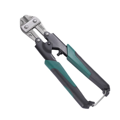 Manufacturer wholesale vanadium steel mini 8-inch bolt cutters two-color handle non-slip insulated bolt cutters tool