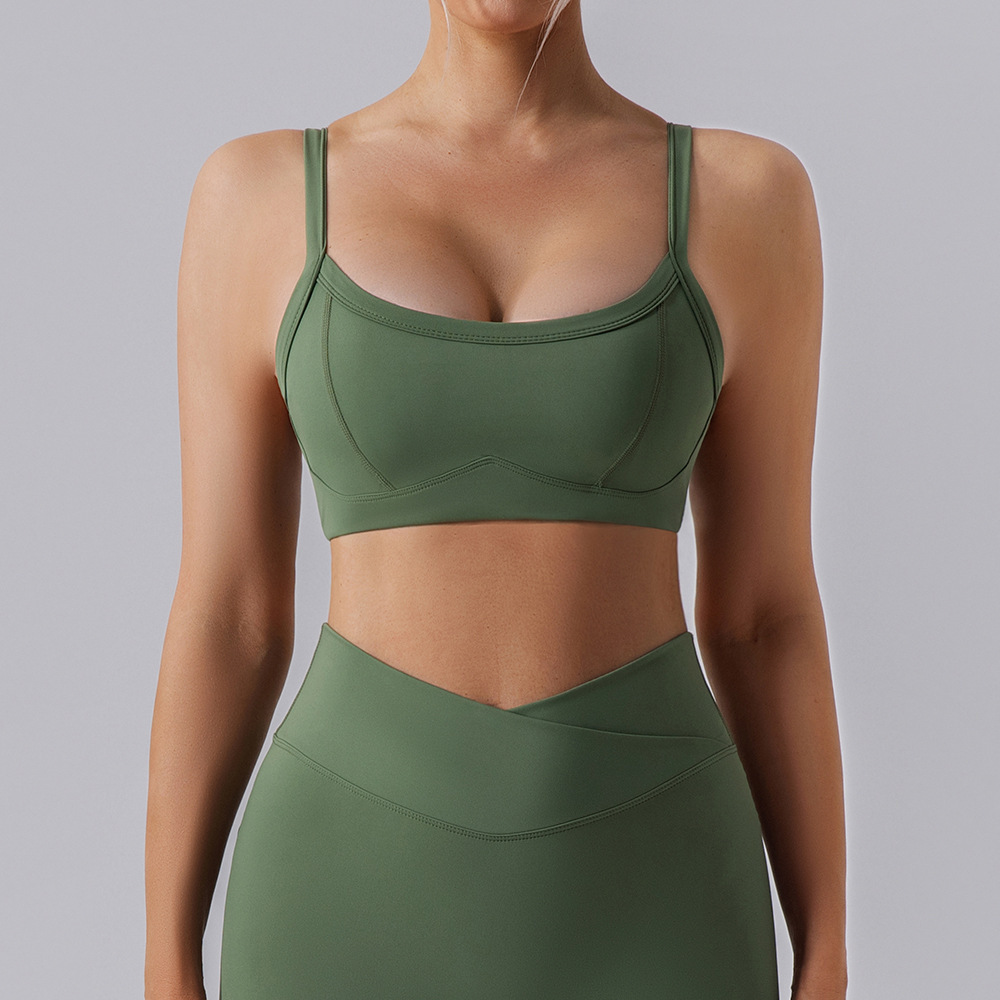 ropa interior deportiva recopilación corrida antichoque anti-caída de alta intensidad fuera de vestir bra de fitness chaleco de yoga chaleco de fitness