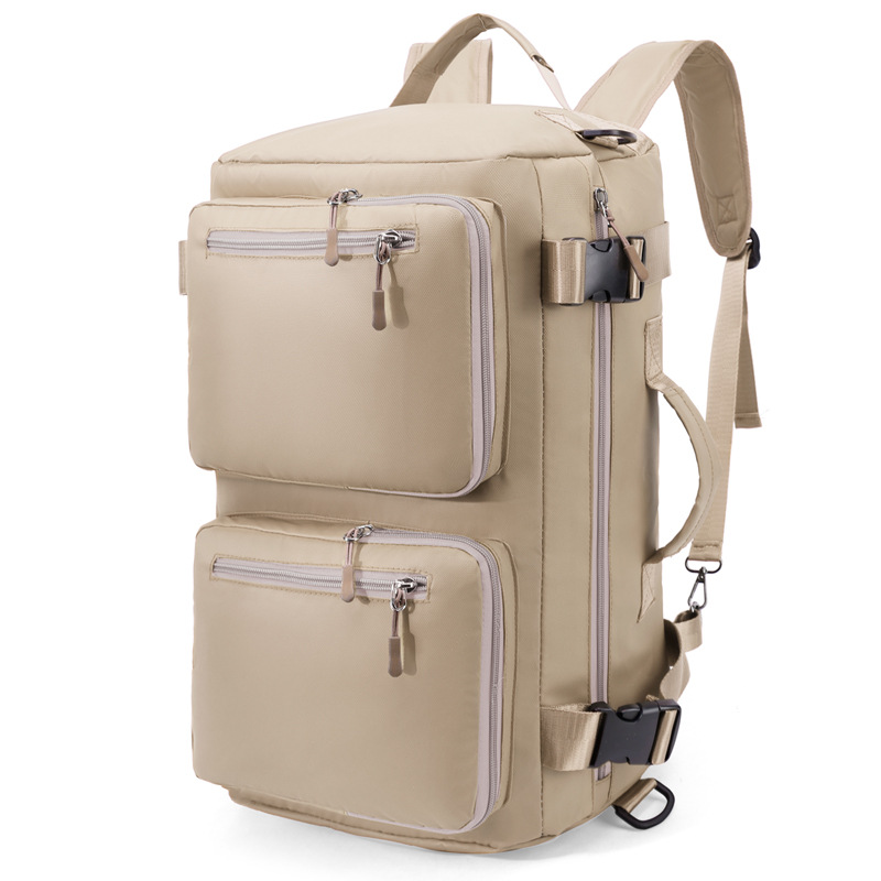 Bolsa de viaje de gran capacidad portátil, bolsa de entrenamiento, bolsa de entrenamiento, bolsa de zapatos independiente, mochila multifuncional