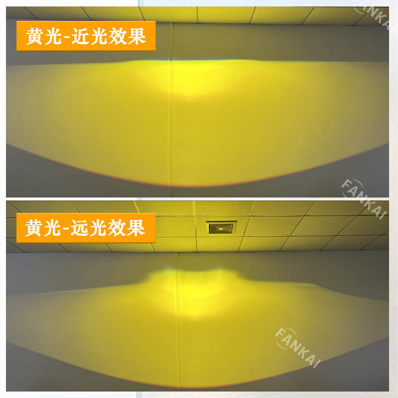 Lámparas de niebla LED de automóviles lentes de doble luz de 3 pulgadas anillo negro adecuado para Honda Toyota Nissan conversión general