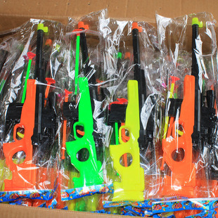 Boys toy gun children's suction cup pistol soft leather plastic suction cup gun stall ferrule gift 2 yuan department store wholesale