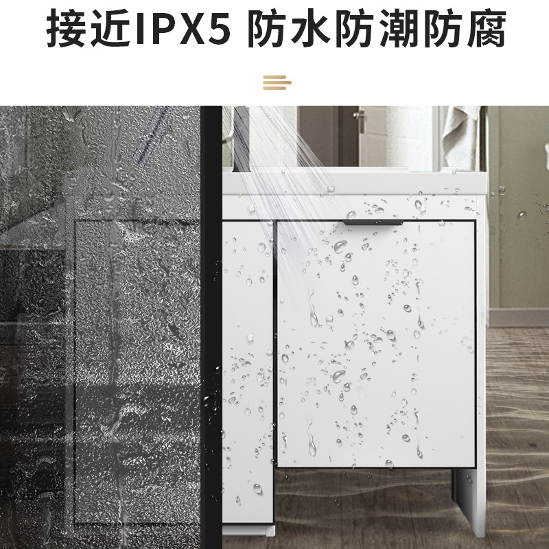 robot de barrido de piso de balcón tipo suelo armario de lavandería combinado lavadora de manos con tabla de fricción lavabo de lavandería mesa de lavabo todo en uno