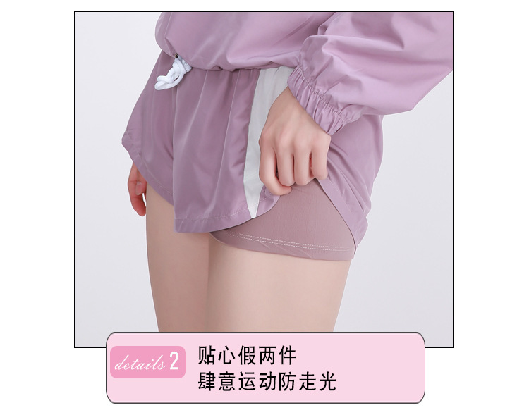 女新款瑜伽服健身运动显瘦高弹力排汗五件套透气舒适详情3