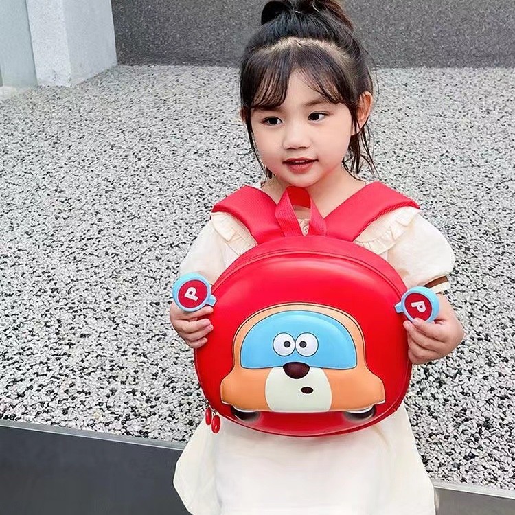 2022 verano nueva caricatura jirafa kindergarten schoolbag grado 1-3 moda ligera mochila para niños